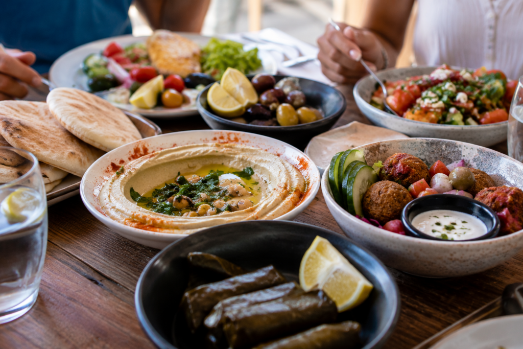 Mediterranean food experience at a local El Cajon restaurant