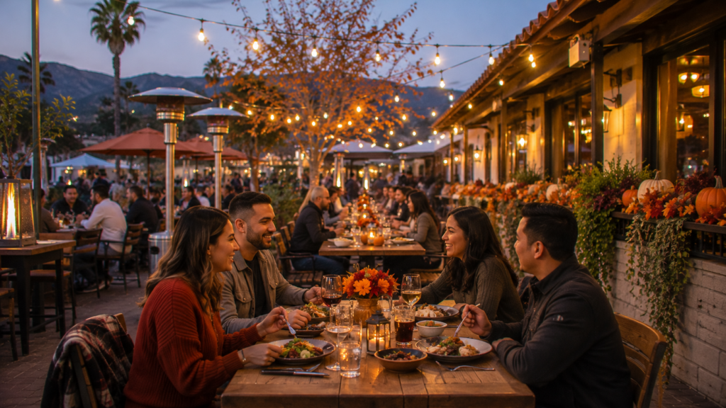Seasonal dining experience at a local El Cajon restaurant